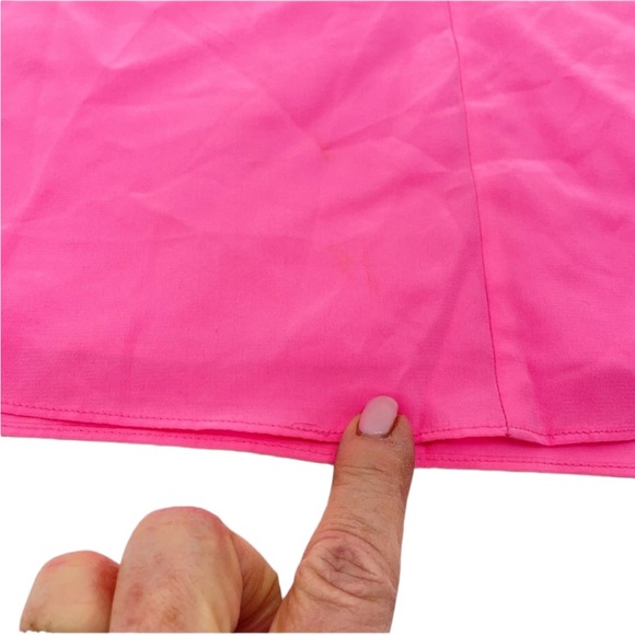 Lilly Pulitzer Silk Tank Medium Pink - Picture 16 of 16